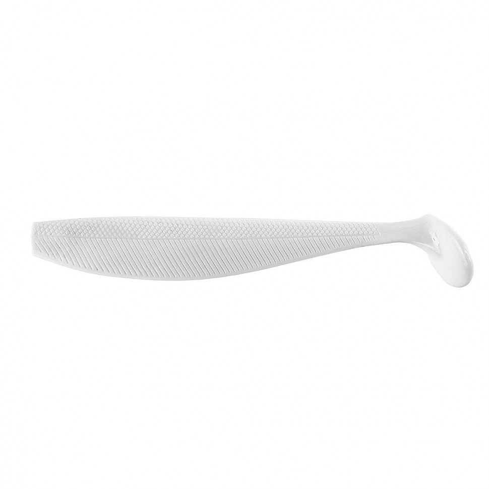 Виброхвост Helios Trofey 5.5"/14 см, цвет White 4 шт HS-25-001 , 